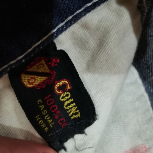 RARE Vintage American Flag Novelty Print Jeans 70s 1970 Americana - Picture 8 of 8